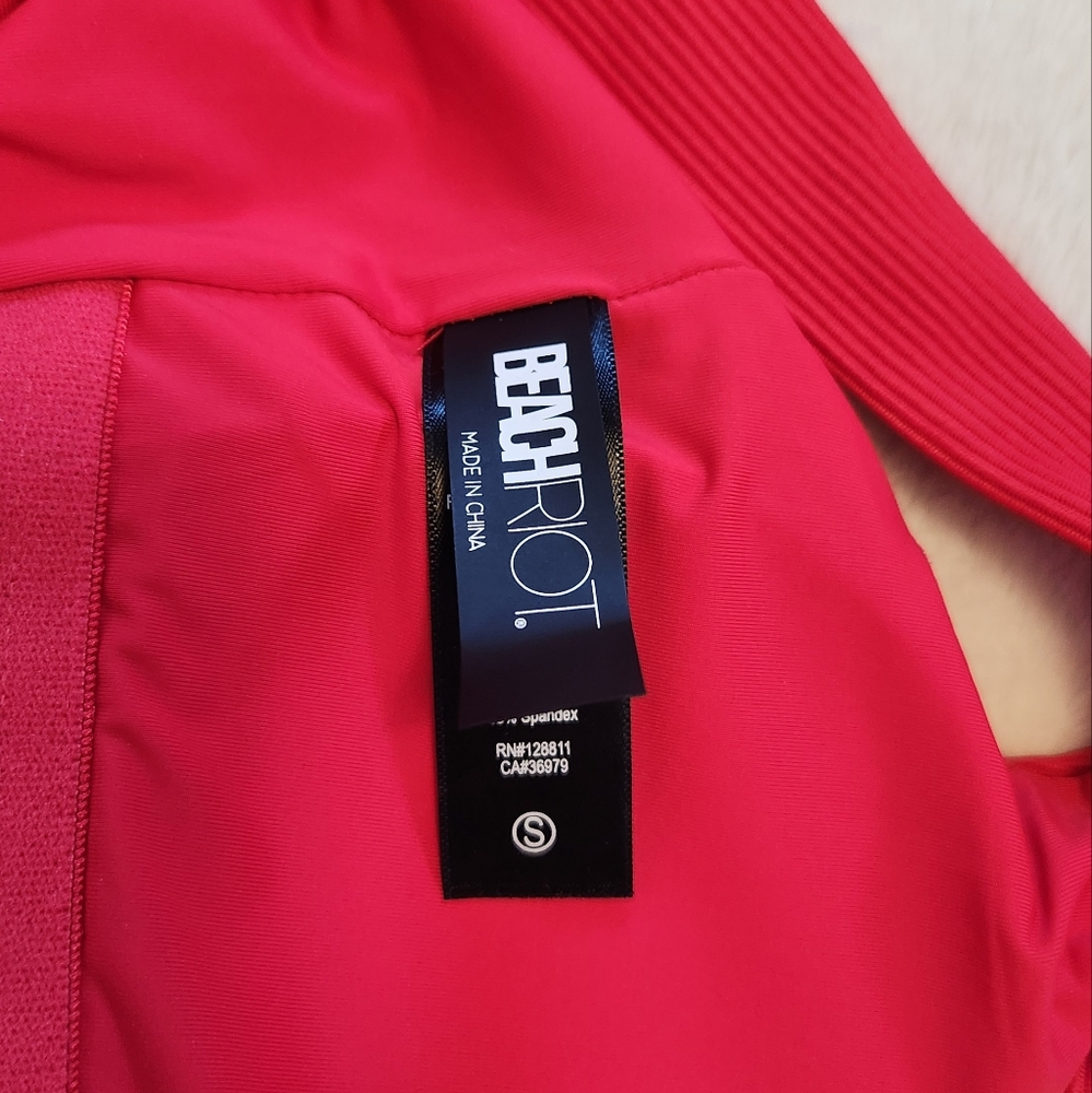 Beach Riot Red One Piece Swimsuit - Picture 6 of 8